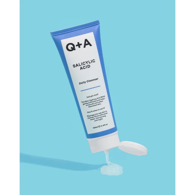 Q+A Salicylic Acid exfoliační čisticí gel pro každodenní použití 125 ml