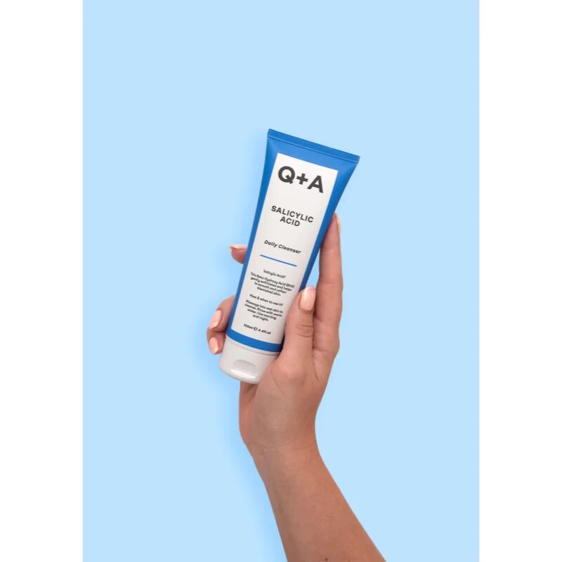 Q+A Salicylic Acid exfoliační čisticí gel pro každodenní použití 125 ml