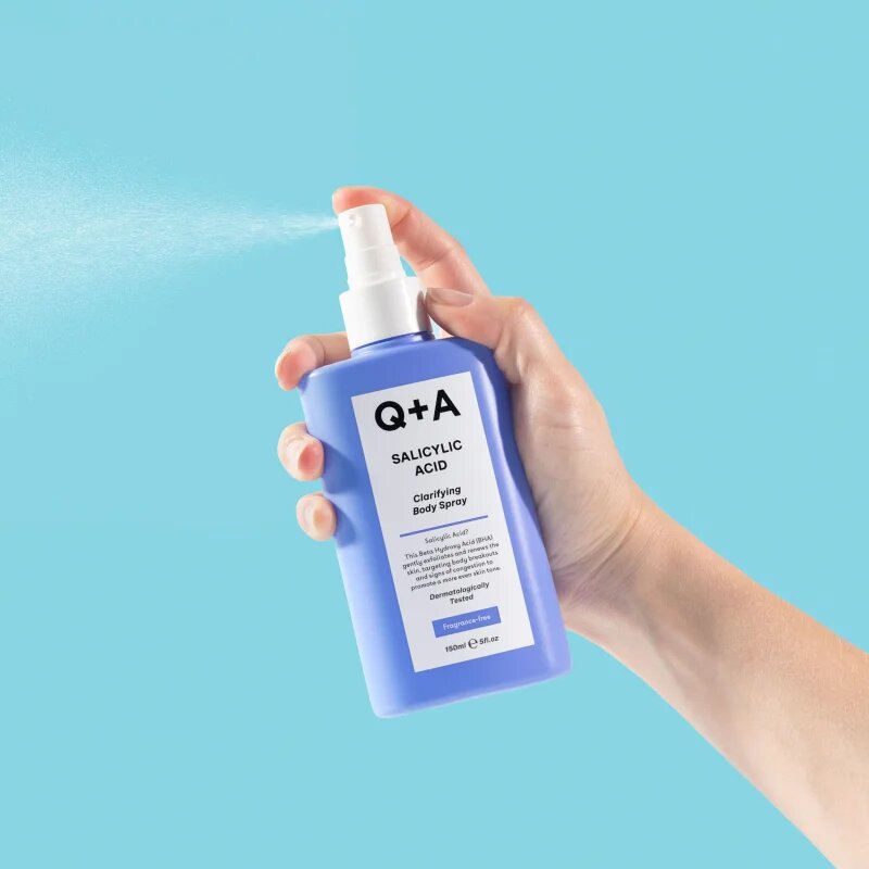 Q+A Salicylic Acid tělový sprej s exfoliačním účinkem 150 ml