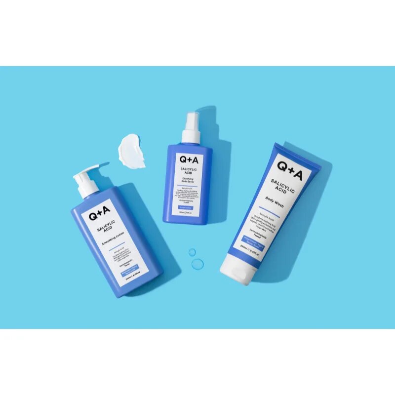 Q+A Salicylic Acid tělový sprej s exfoliačním účinkem 150 ml