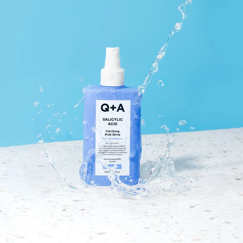 Q+A Salicylic Acid tělový sprej s exfoliačním účinkem 150 ml