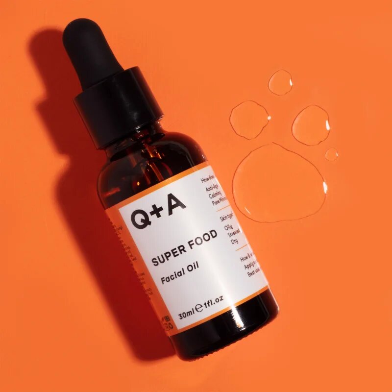 Q+A Super Food antioxidační pleťový olej na den a noc 30 ml