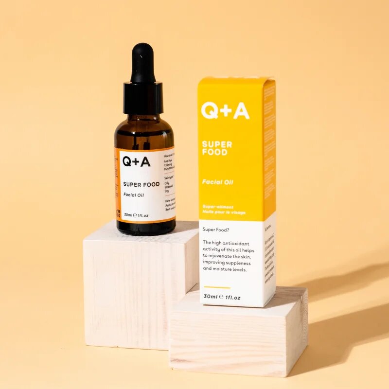 Q+A Super Food antioxidační pleťový olej na den a noc 30 ml