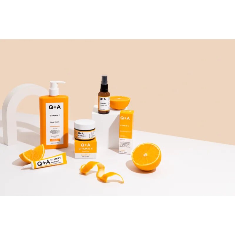 Q+A Vitamin C hydratační a rozjasňující pleťový krém bez parfemace 50 g