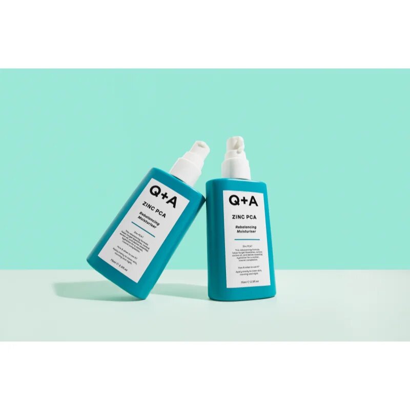 Q+A Zinc PCA denní hydratační krém pro mastnou a smíšenou pleť se zinkem 75 ml