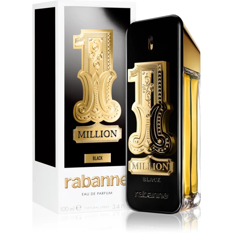 Rabanne 1 Million Black parfémovaná voda pro muže 100 ml