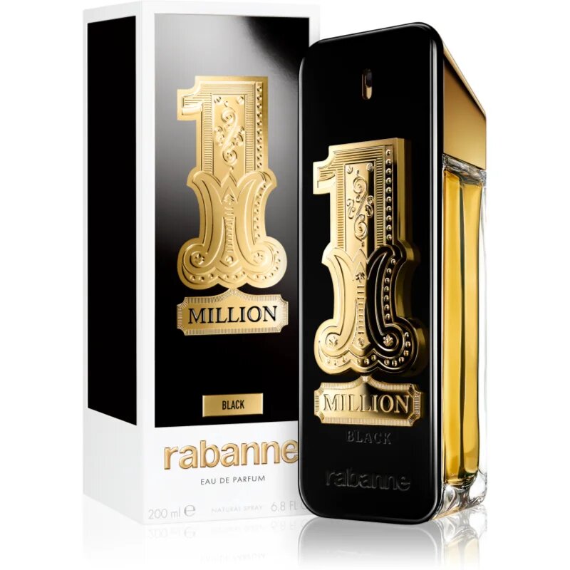 Rabanne 1 Million Black parfémovaná voda pro muže 200 ml