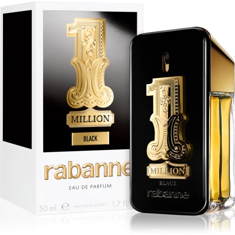 Rabanne 1 Million Black parfémovaná voda pro muže 50 ml