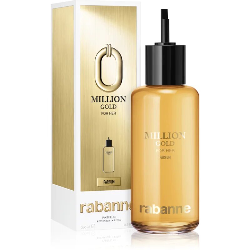 Rabanne Million Gold For Her Le Parfum náhradní náplň pro ženy 200 ml