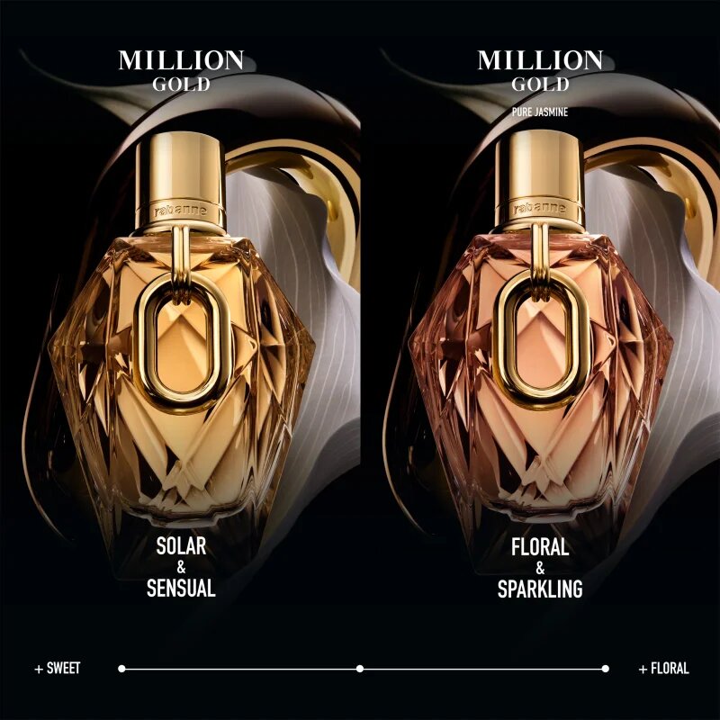 Rabanne Million Gold For Her Pure Jasmine parfémovaná voda pro ženy 90 ml