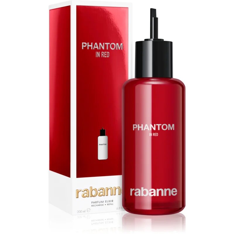 Rabanne Phantom In Red parfém – náhradní náplň pro muže 200 ml