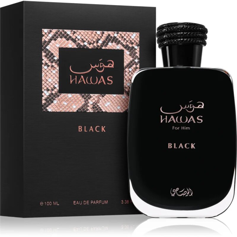 Rasasi Hawas Black parfémovaná voda pro muže 100 ml