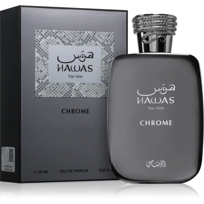 Rasasi Hawas Chrome parfémovaná voda pro muže 100 ml