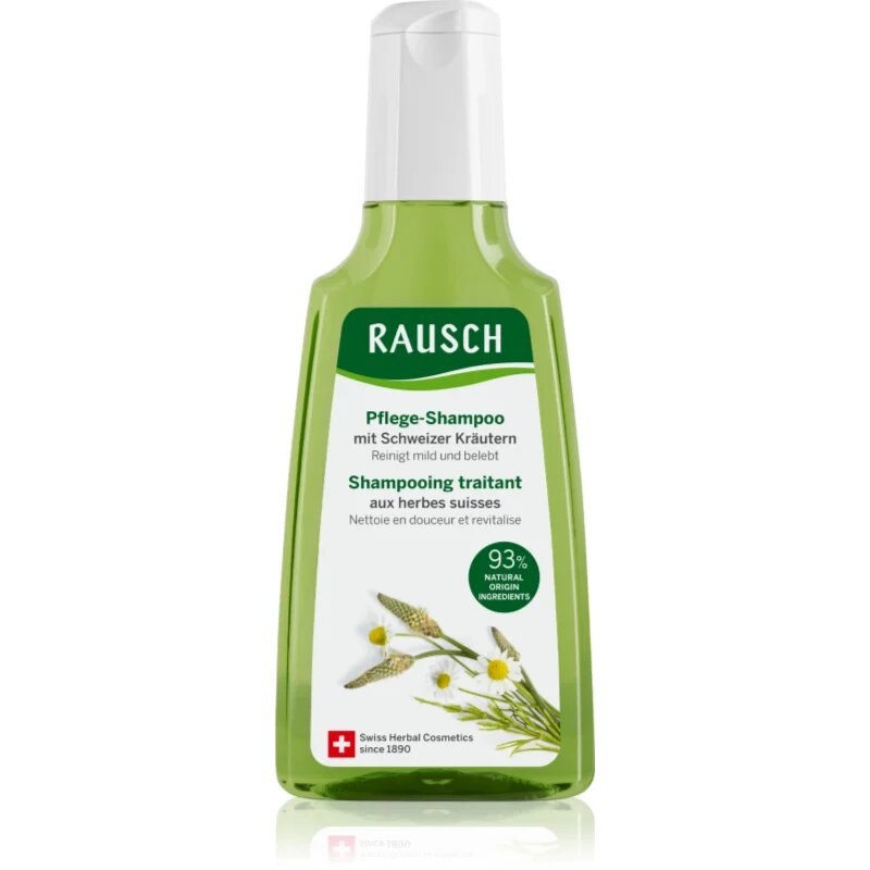 Rausch Care Shampoo With Swiss Herbs ošetřující šampon 200 ml