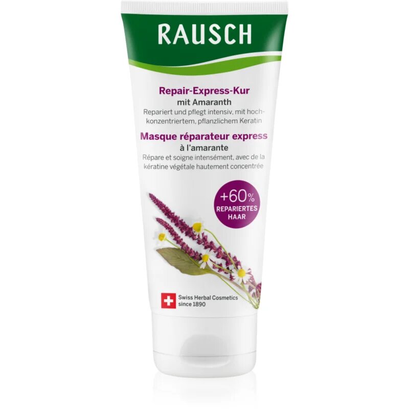 Rausch Repair Express Treatment With Amaranth regenerační maska pro poškozené vlasy 100 ml