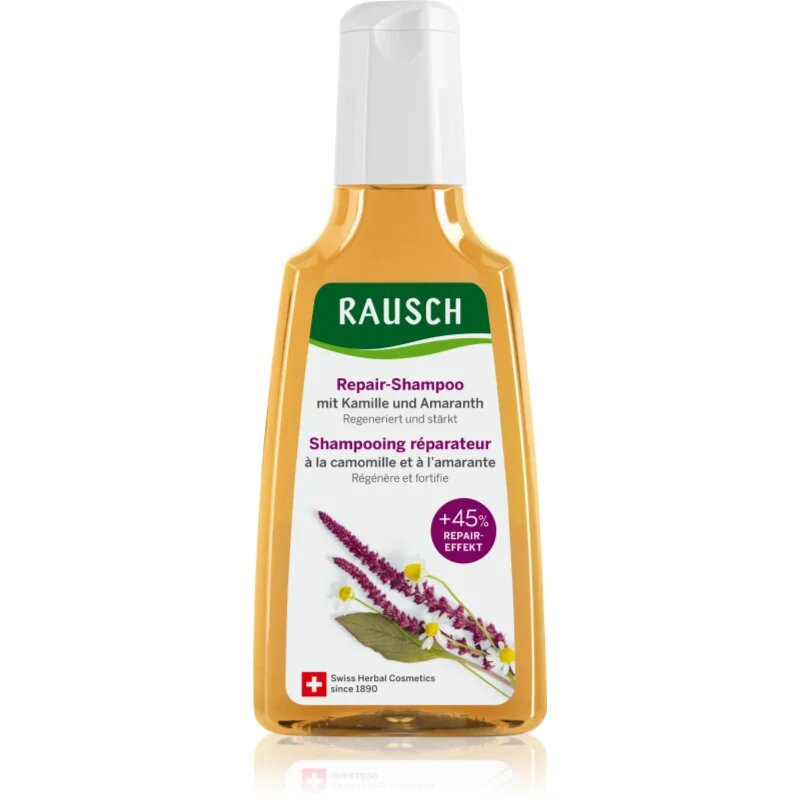 Rausch Repair Shampoo With Chamomile and Amaranth regenerační šampon pro poškozené a křehké vlasy 200 ml