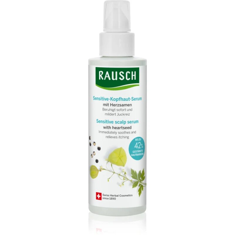 Rausch Sensitive Scalp Serum With Heartseed zklidňující sérum pro podrážděnou pokožku hlavy 100 ml