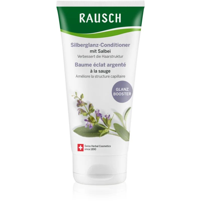 Rausch Silver-Shine Conditioner With Sage fialový kondicionér pro neutrální podtóny pleti 150 ml