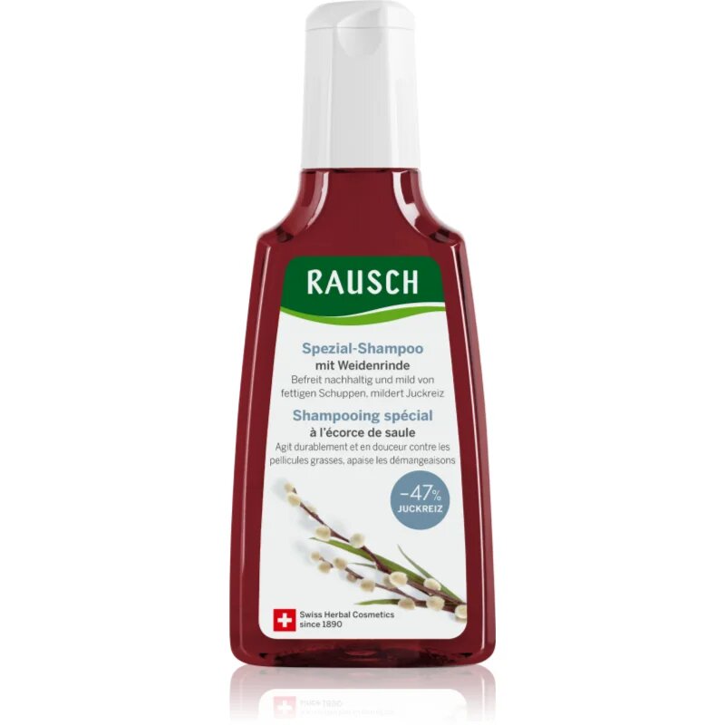 Rausch Treatment Shampoo With Willow Bark šampon na mastné vlasy 200 ml