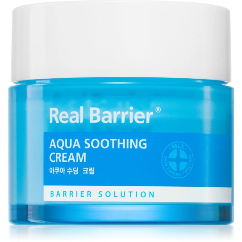Real Barrier Aqua Soothing hydratační gelový krém pro zklidnění pleti 50 ml