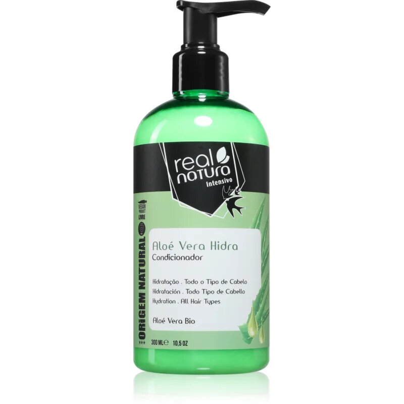 Real Natura Aloe Vera Hidra hydratační kondicionér na vlasy 300 ml