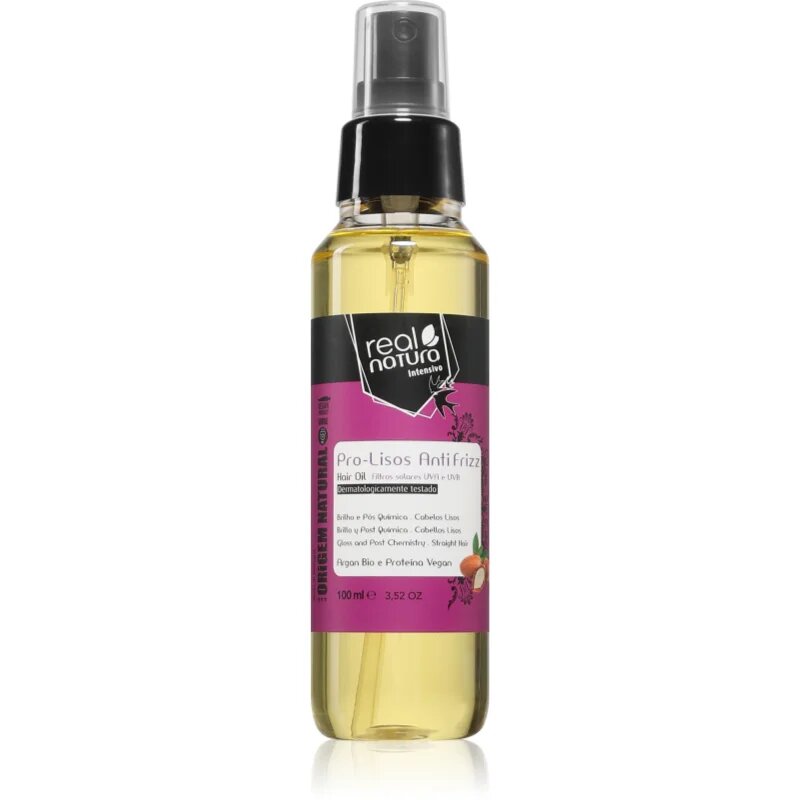 Real Natura Pro - Lisos Anti Frizz vlasový olej 100 ml