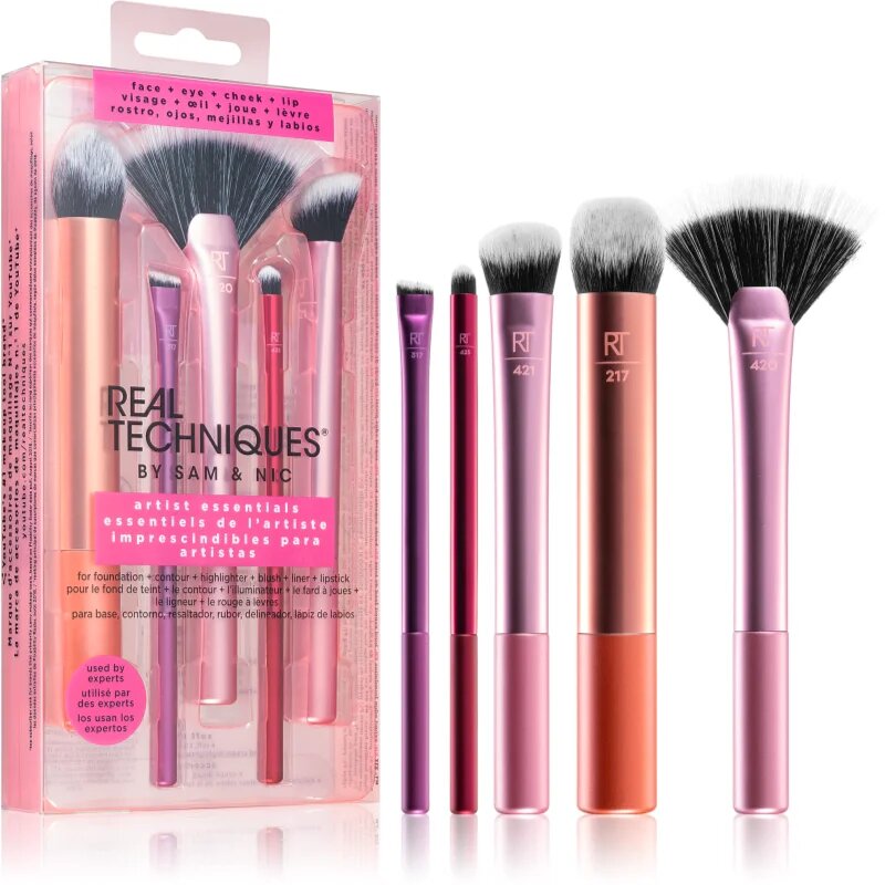 Real Techniques Artist Essentials sada štětců 5 ks