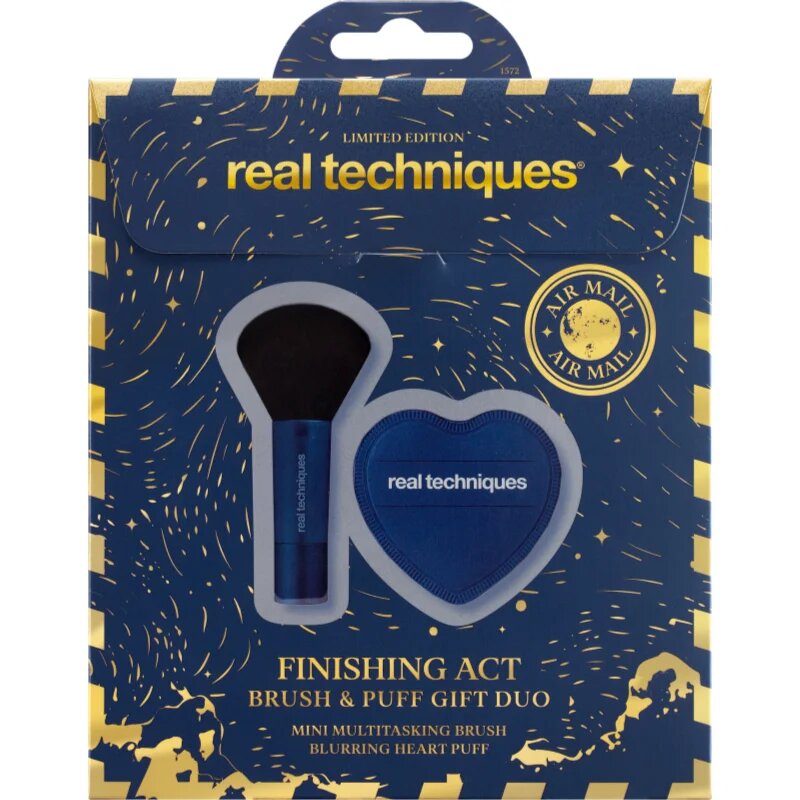 Real Techniques Holiday Finishing Act sada na obličej