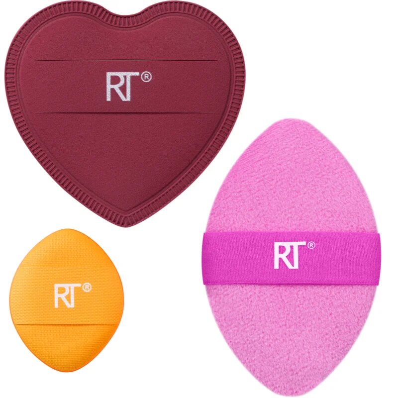 Real Techniques Matte + Merry Puff Trio sada aplikátorů