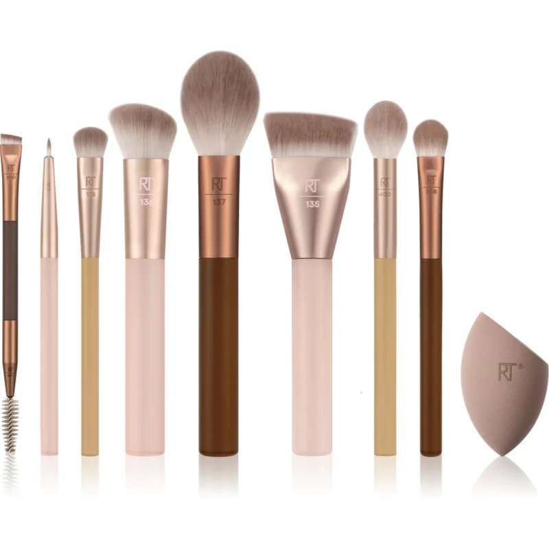Real Techniques New Nudes All Angles Face Set sada štětců