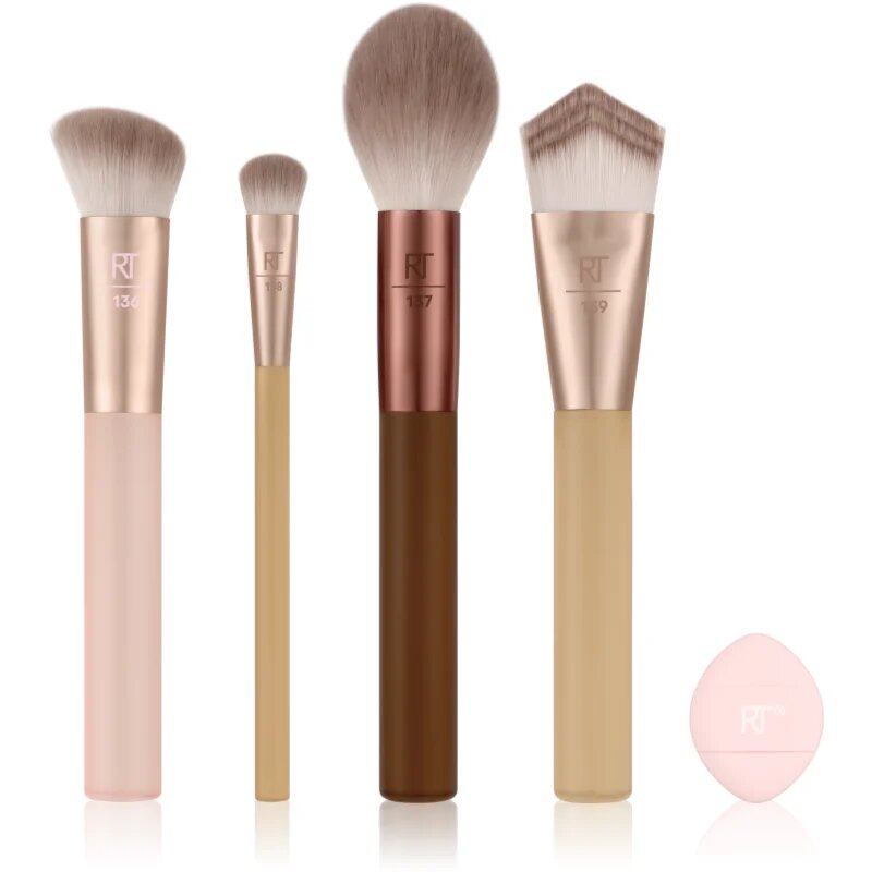 Real Techniques New Nudes Blurred Base Kit sada štětců