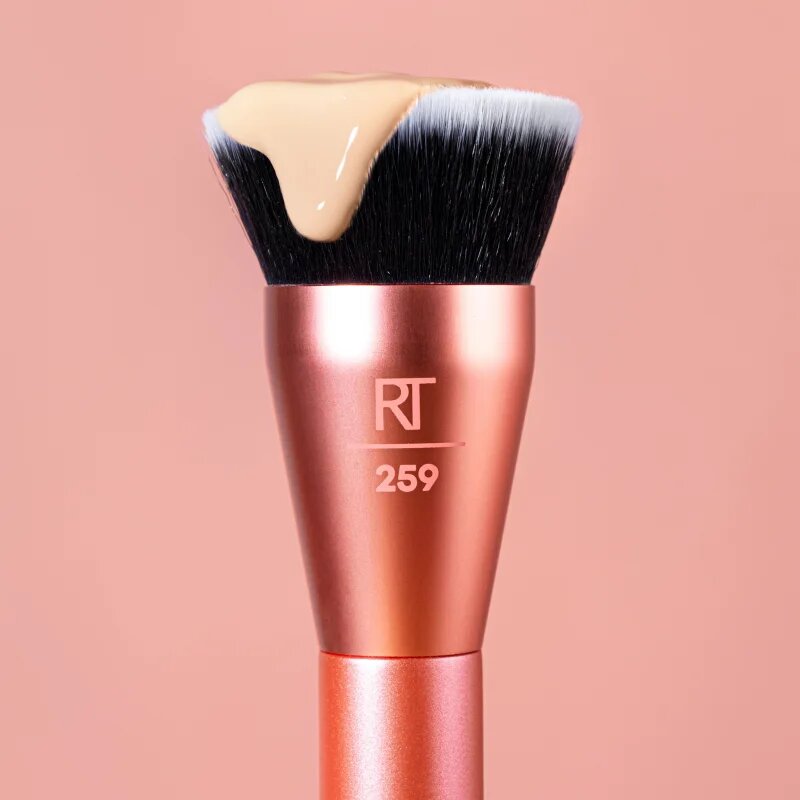 Real Techniques Original Collection Glow Round štětec na aplikaci make-upu RT 259 1 ks