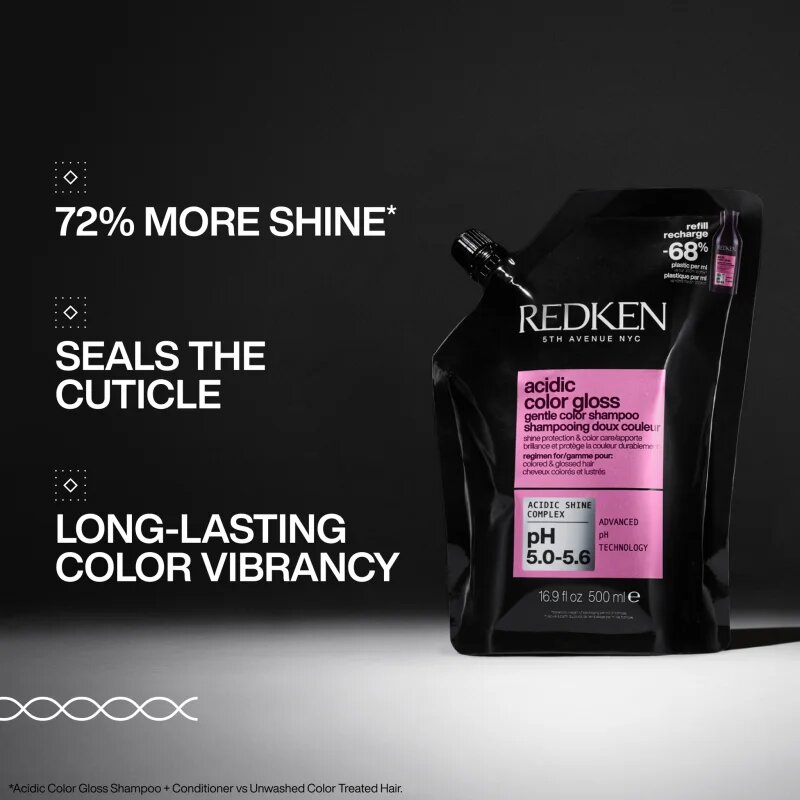 Redken Acidic Color Gloss rozjasňující šampon pro barvené vlasy 500 ml