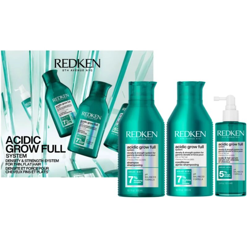 Redken Acidic Grow Full System dárková sada pro obnovení hustoty vlasů