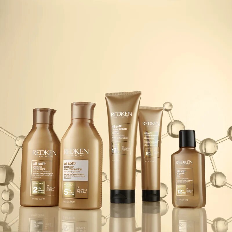 Redken All Soft vyživující krém pro suché a křehké vlasy 250 ml
