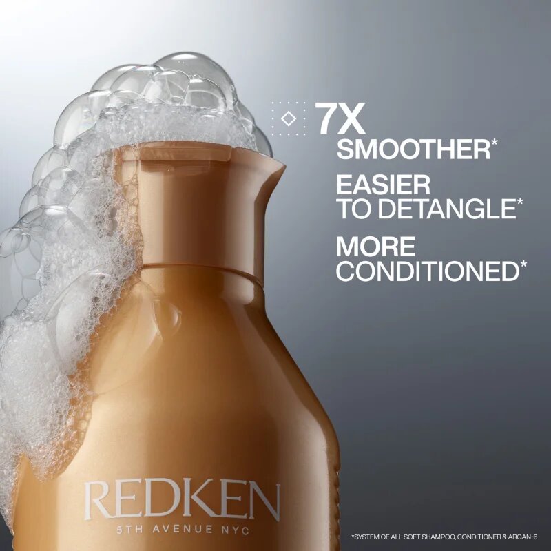 Redken All Soft vyživující šampon pro suché a křehké vlasy 300 ml