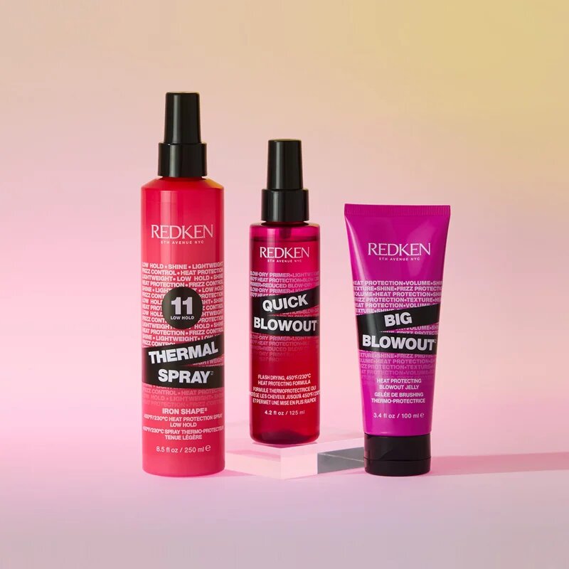 Redken Thermal Spray stylingový ochranný sprej na vlasy pro tepelnou úpravu vlasů 250 ml