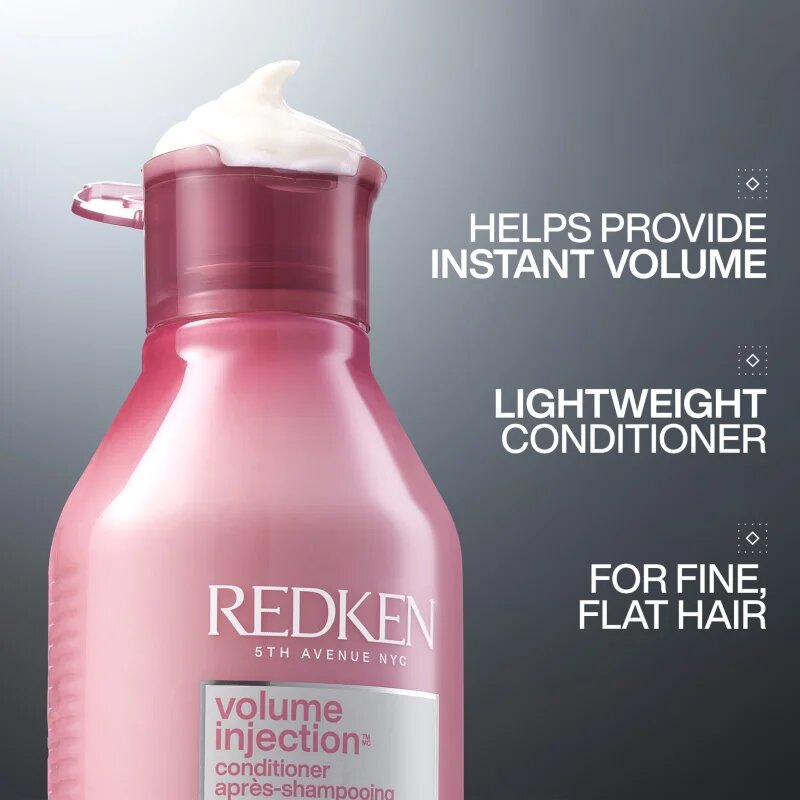 Redken Volume Injection objemový kondicionér pro jemné vlasy 300 ml