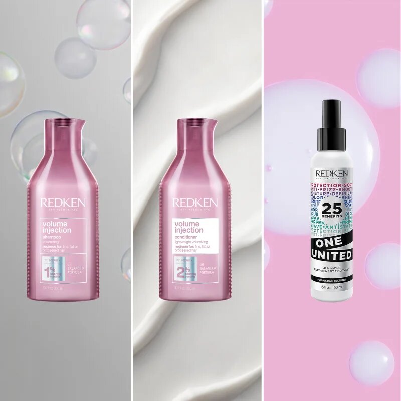 Redken Volume Injection výhodné balení pro objem vlasů