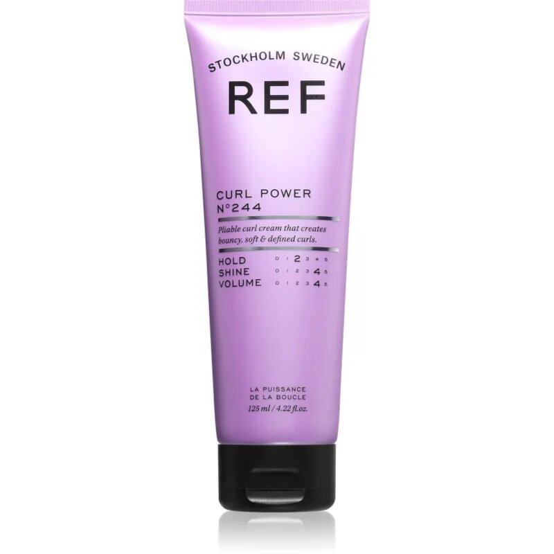 REF Curl Power N°244 definující krém pro vlnité a kudrnaté vlasy 125 ml