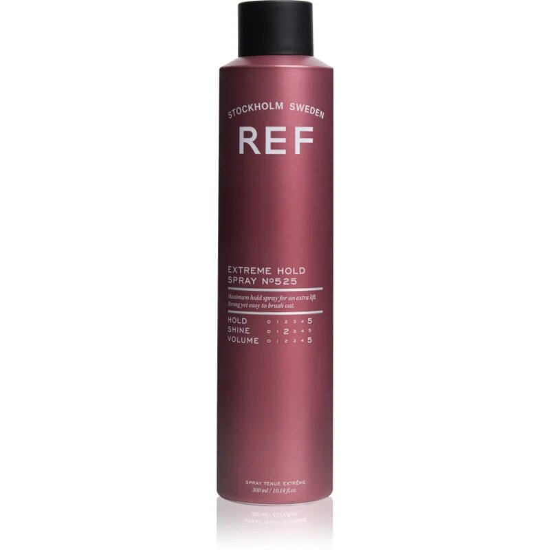 REF Extreme Hold Spray N°525 sprej na vlasy s extra silnou fixací 300 ml