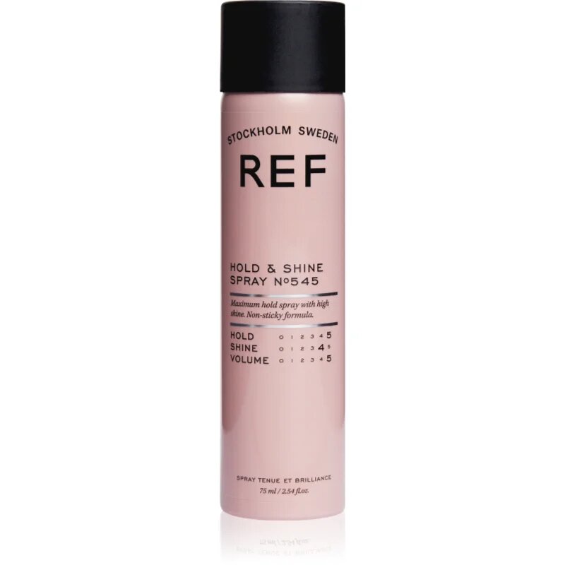 REF Hold & Shine Spray N°545 lak na vlasy s leskem 75 ml