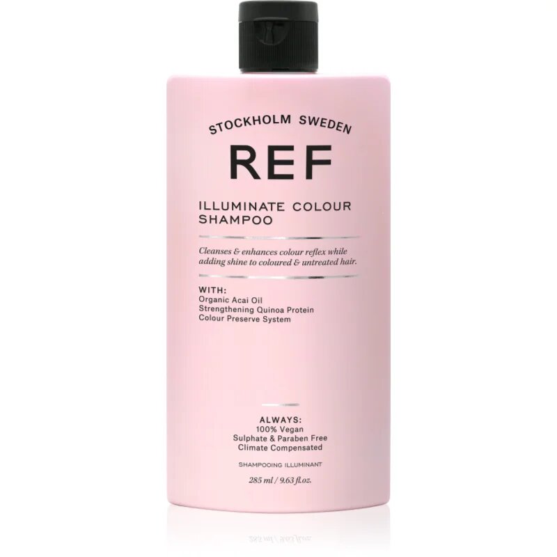 REF Illuminate Colour Shampoo rozjasňující šampon pro lesk a hebkost vlasů 285 ml