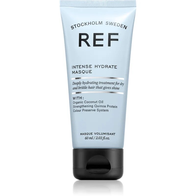 REF Intense Hydrate Masque intenzivně hydratační a vyživující maska pro suché a nepoddajné vlasy 60 ml