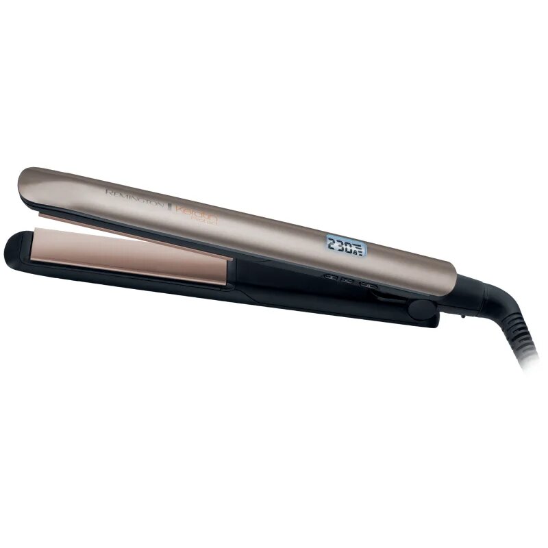 Remington Keratin Protect S8540 žehlička na vlasy keramický povrch napuštěný keratinem a mandlovým olejem 1 ks