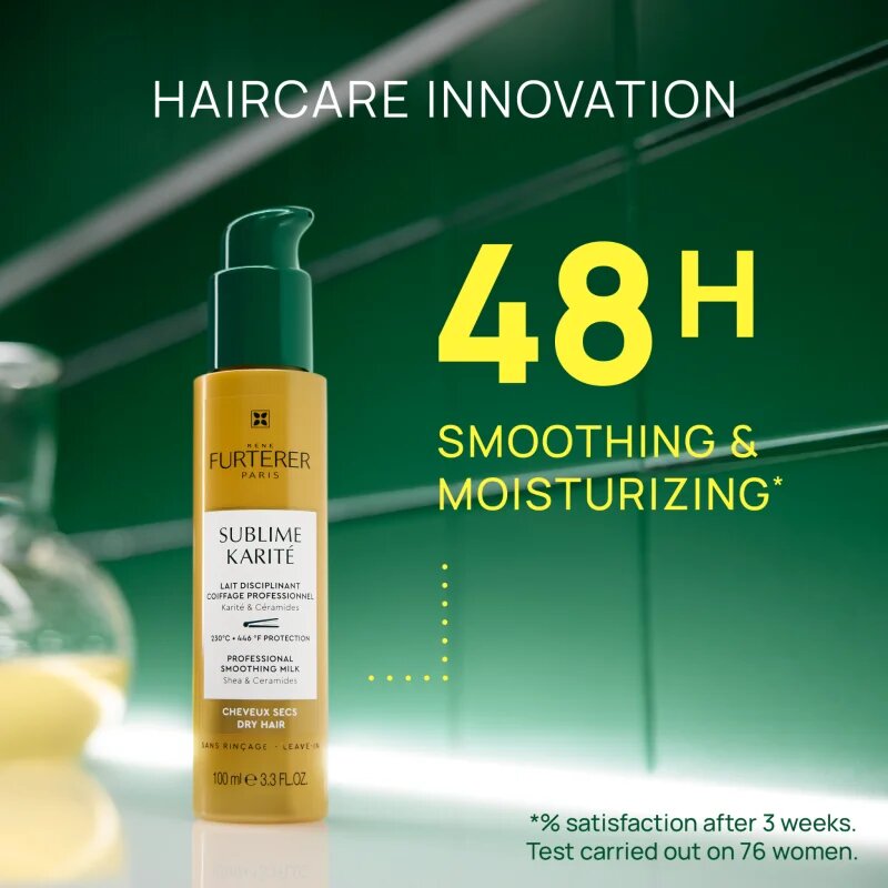 René Furterer Sublime Karité Professional smoothing milk bezoplachová krémová péče pro suché vlasy 100 ml