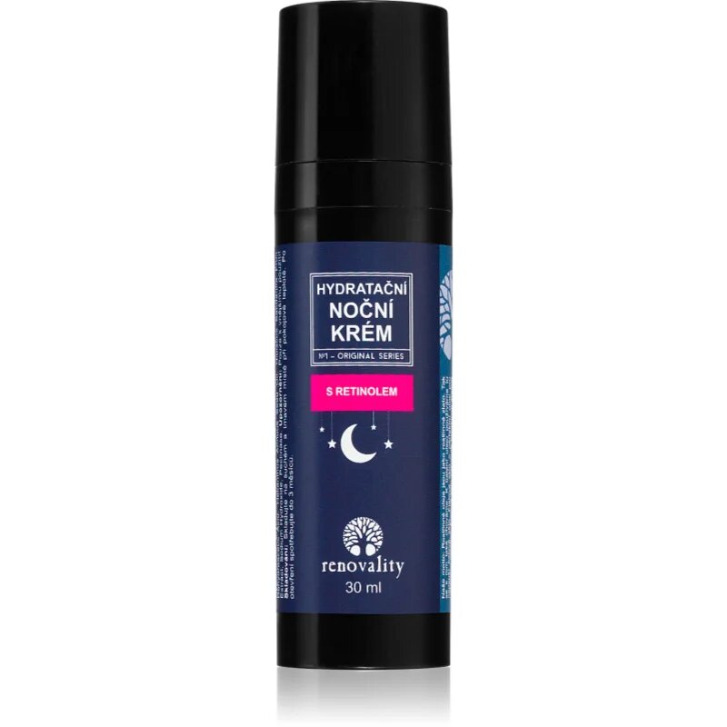 Renovality Hydratační noční krém s retinolem krém proti vráskám 30 ml