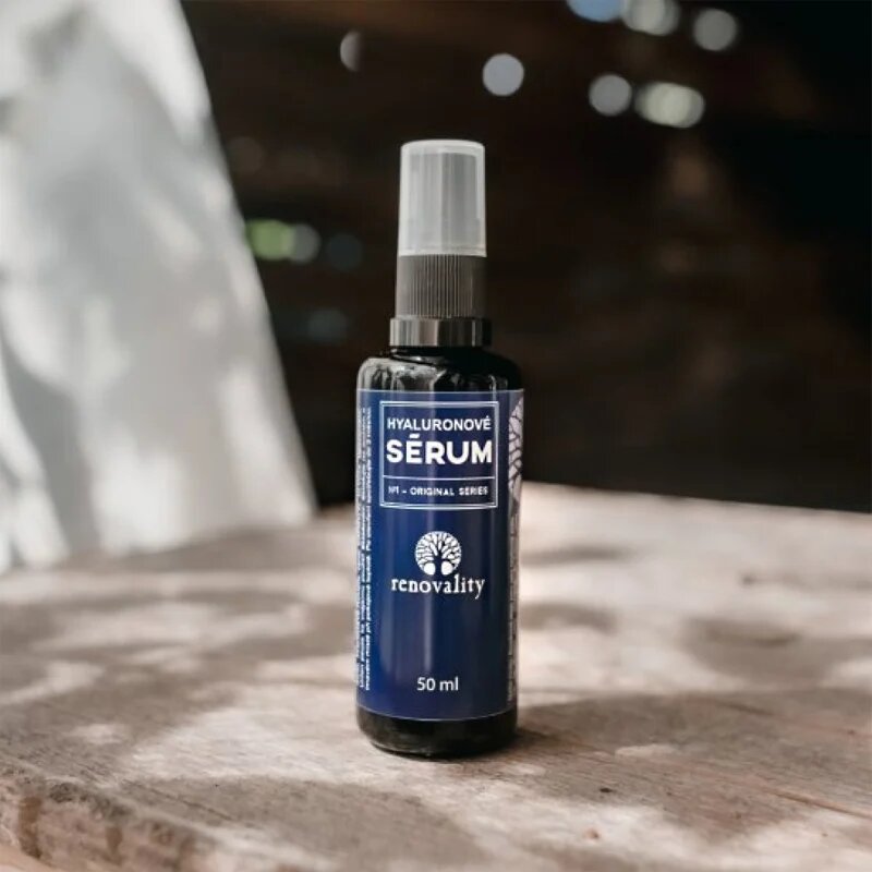 Renovality Original Series Hyaluronové sérum PURE pleťové sérum pro všechny typy pleti 50 ml