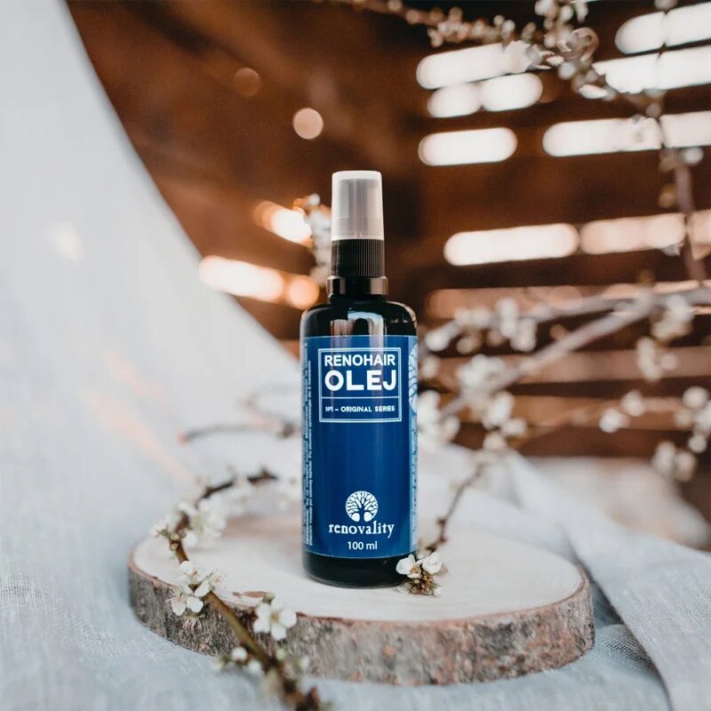Renovality Original Series Renohair vlasový olej pro řídnoucí vlasy 100 ml