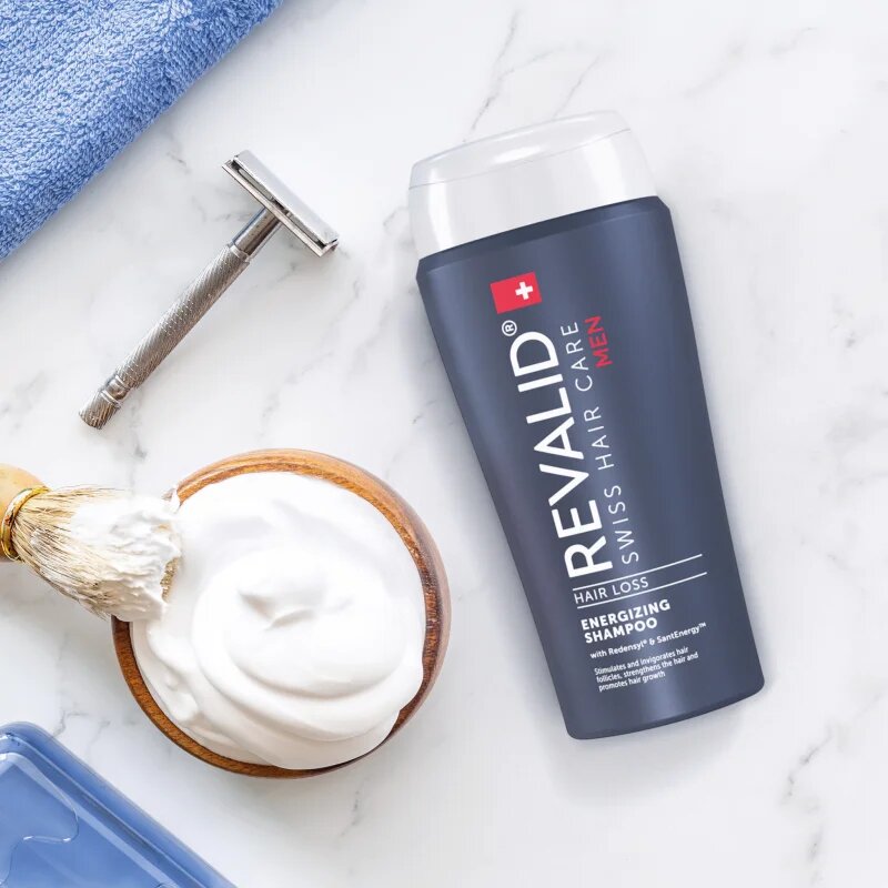 Revalid Energizing Shampoo Men energizující šampon proti vypadávání vlasů pro muže 200 ml